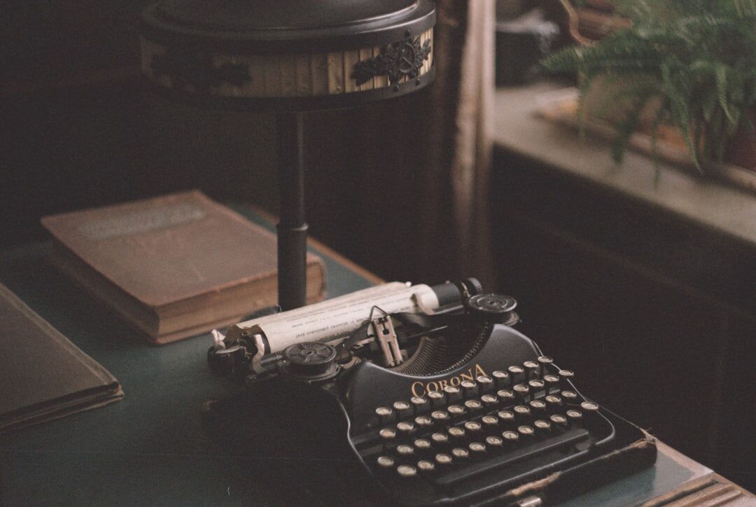 author writing mystery