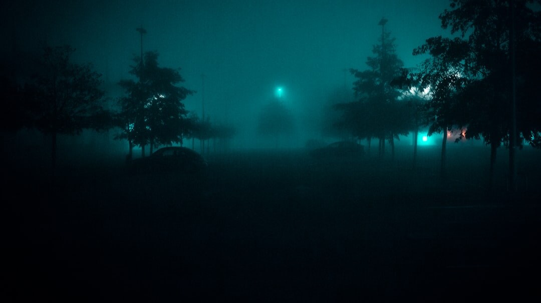 mysterious everyday scene